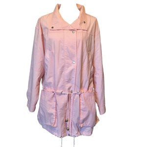 Andy Johns Pink Vintage Rain/Wind Jacket - Medium